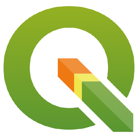 QGIS (Geographic Information System) logo